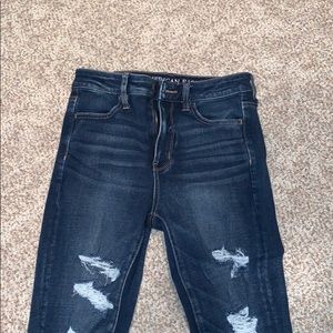 American eagle ripped jeans